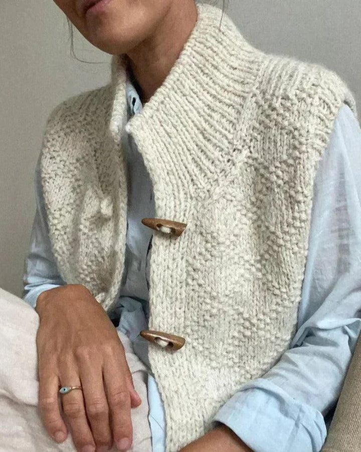 Ingrid™ - Eleganter Cardigan Ohne Ärmel