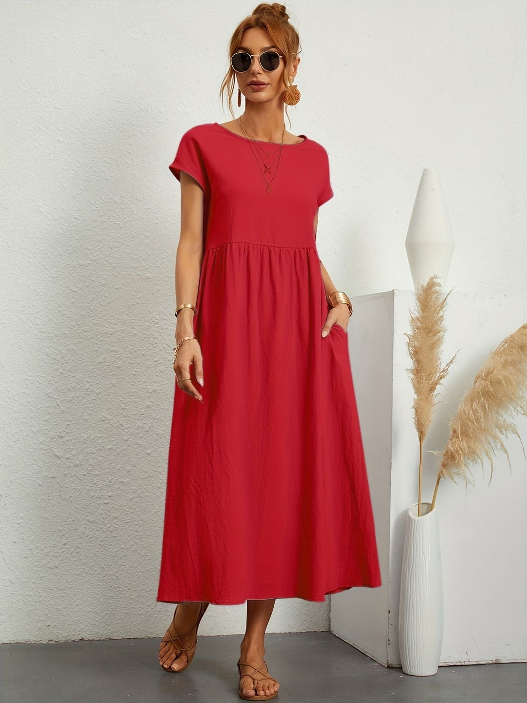 Caroline™ - Elegantes Casual-Kleid
