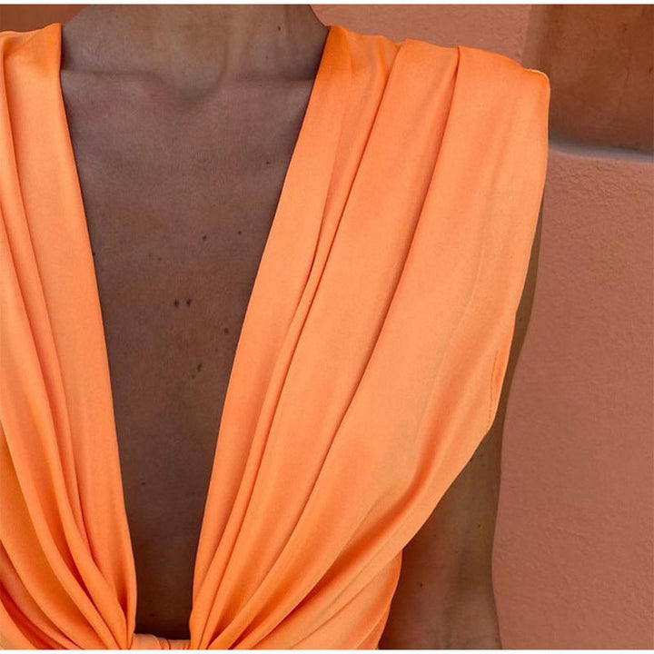 Isabella | Abendkleid mit tiefem Ausschnitt