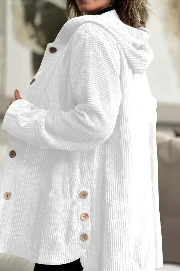 Cordia™ - Bequeme Cord-Jacke mit Kapuze