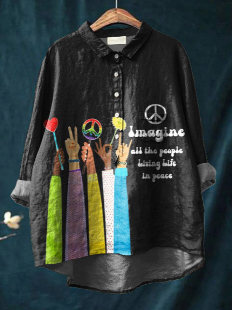 Hippie™ - Friedenskunst T-Shirt