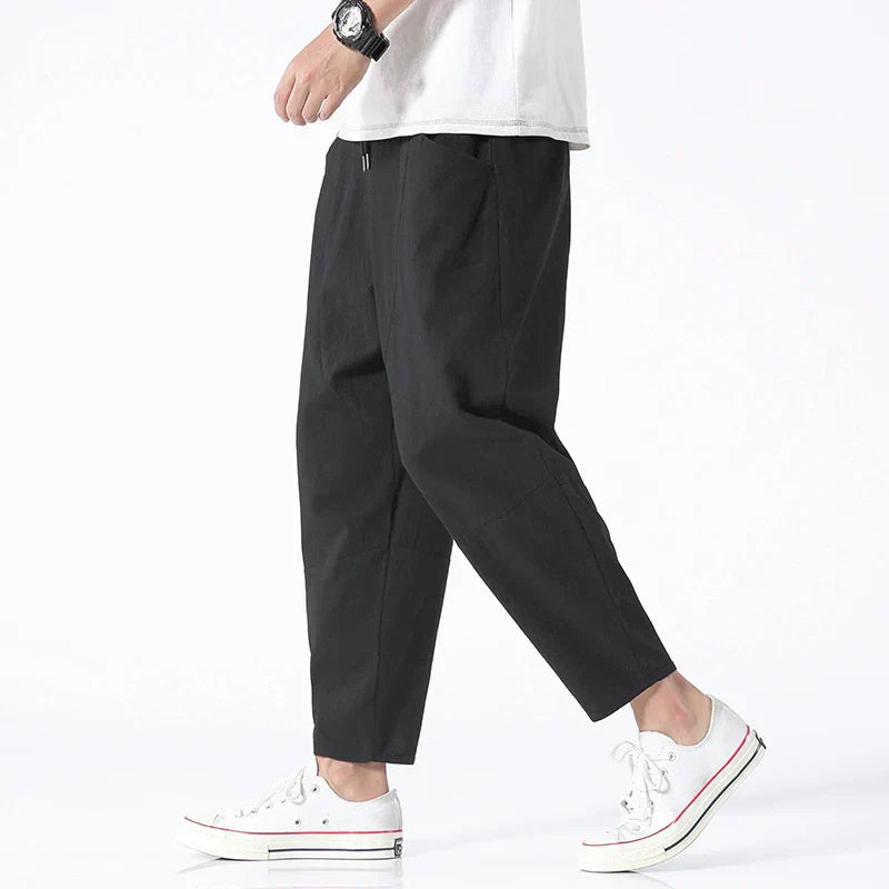 Kyoto™ - Leinen Cropped Pants