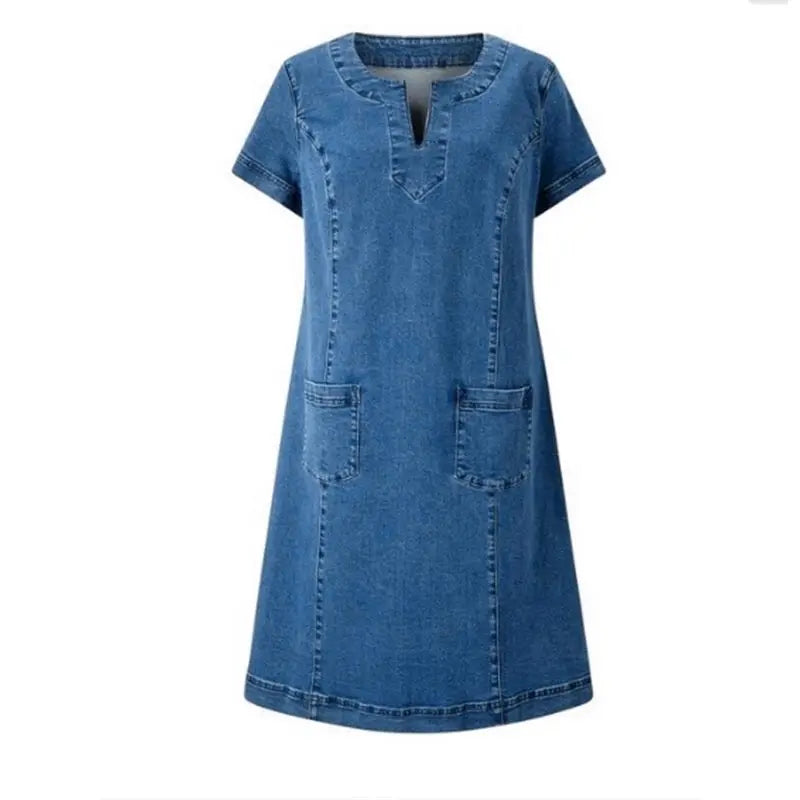 Sofia™ - Weiches Denim-Kleid