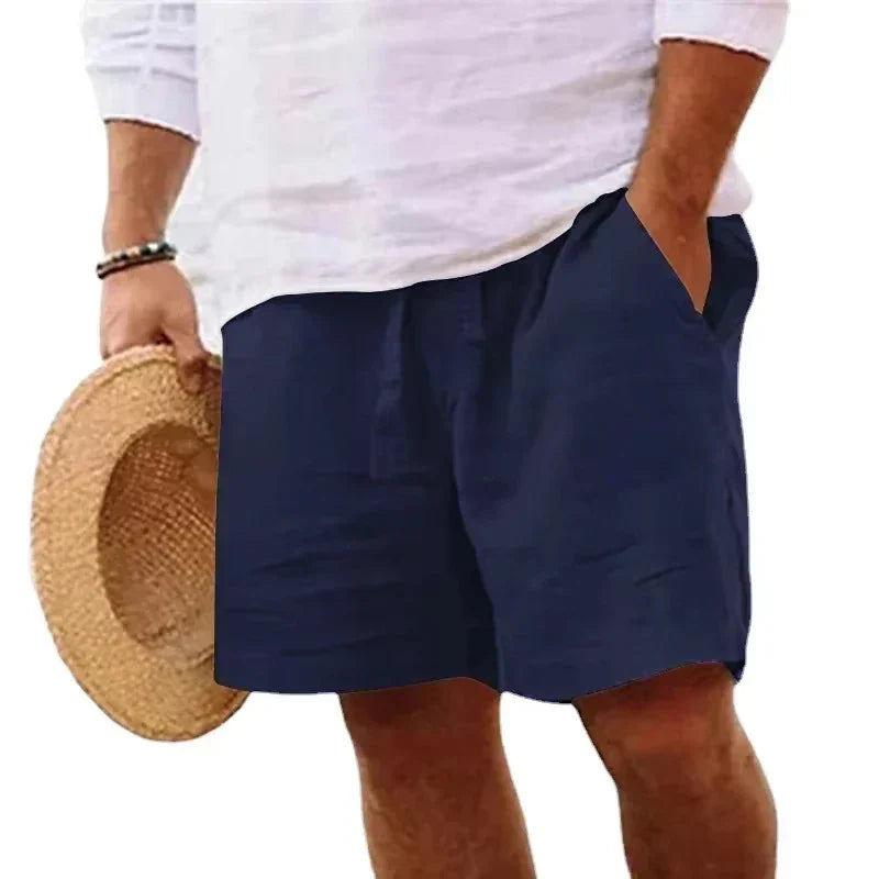 Fabiano - Leinen Strandshorts