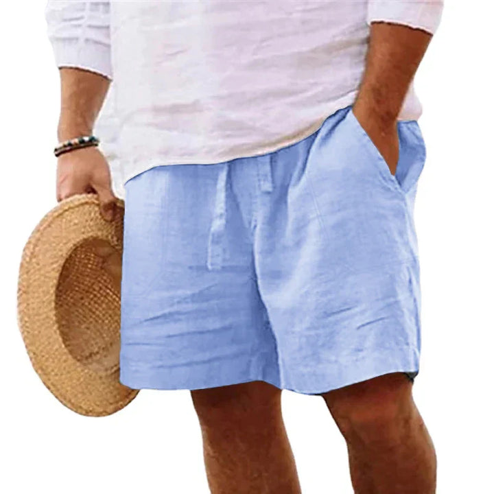 Fabiano - Leinen Strandshorts
