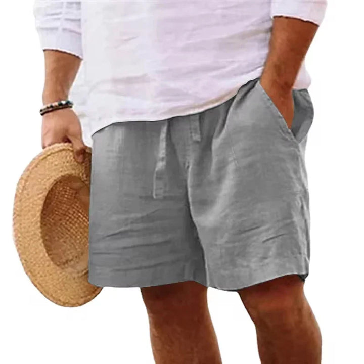 Fabiano - Leinen Strandshorts