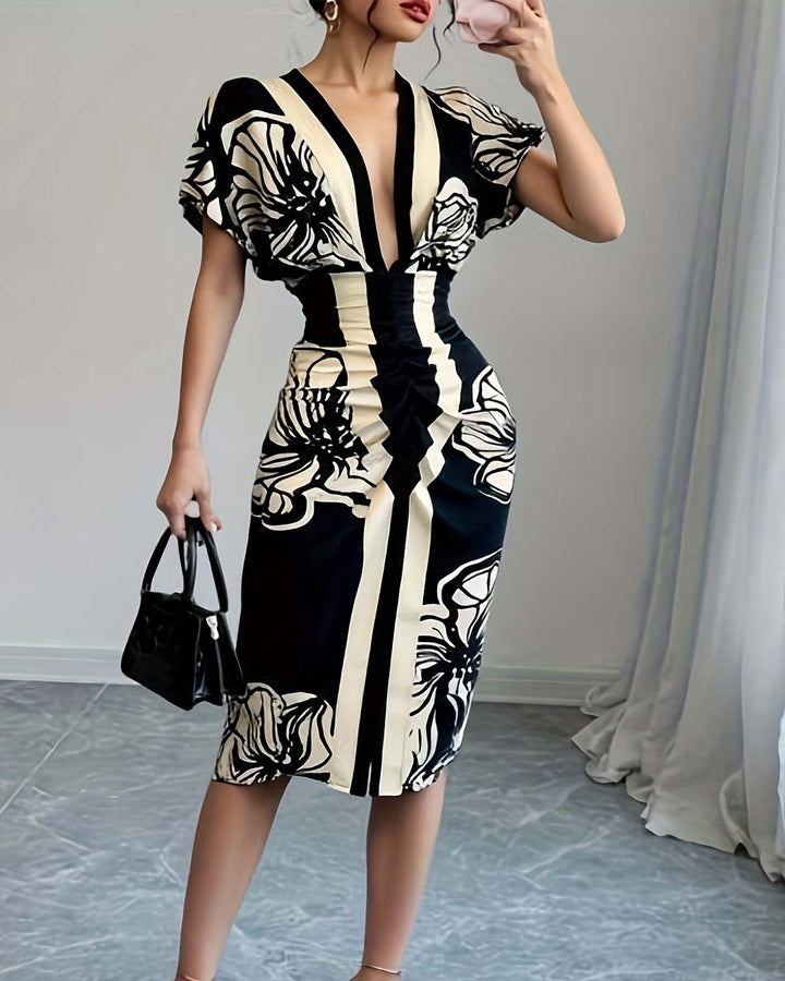 Hodiah™ - Schickes Plissee-Kleid