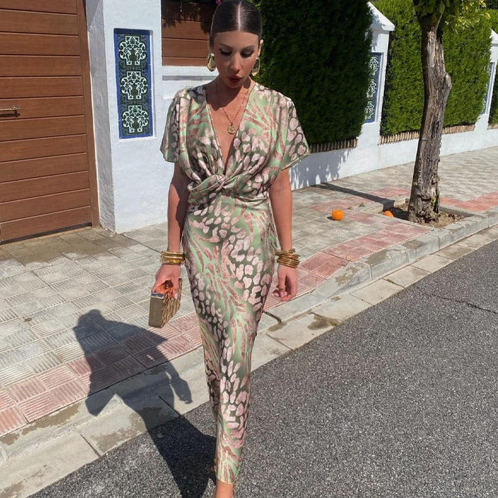 Cecily - Maxikleid aus luxuriösem Samt