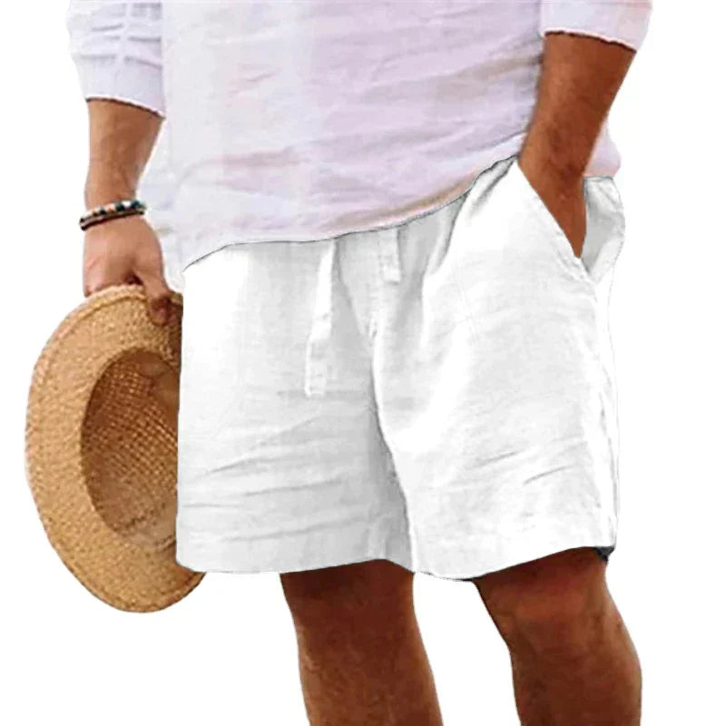 Fabiano - Leinen Strandshorts