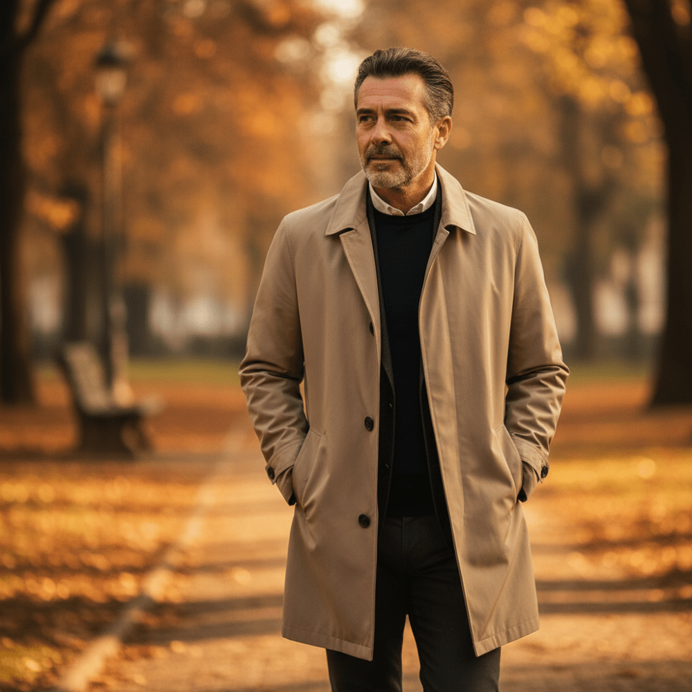 JAMES – KLASSISCHE LEICHTE TRENCHCOAT-JACKE