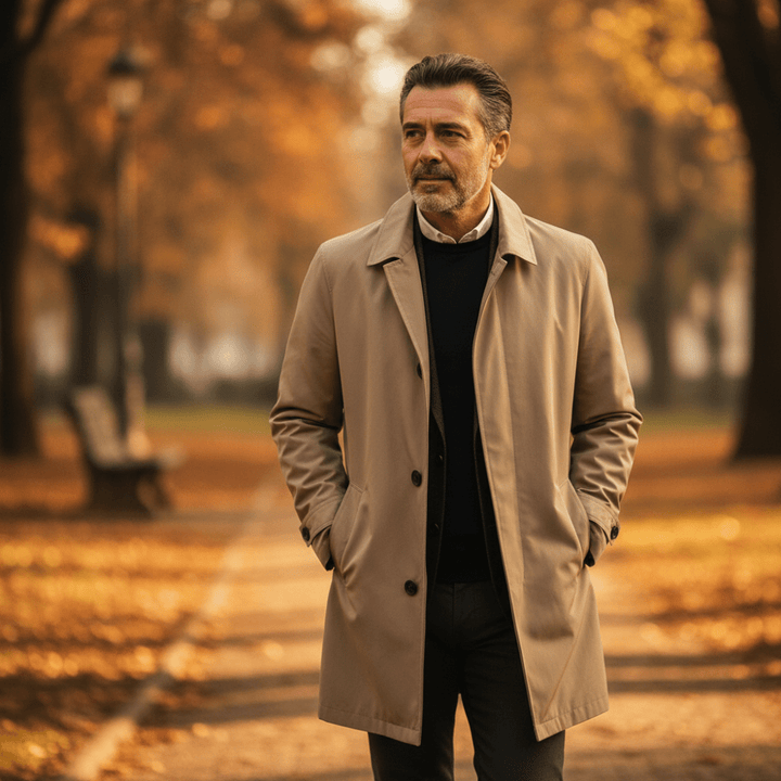 JAMES – KLASSISCHE LEICHTE TRENCHCOAT-JACKE