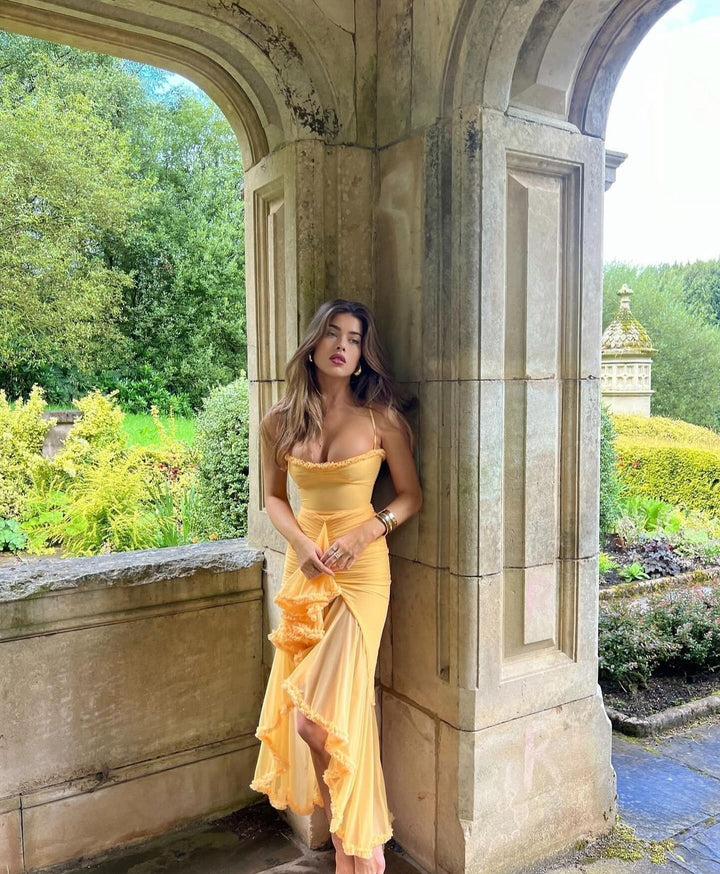 Fauna - Rüschen-Rüschenschwanz-Party-Kleid