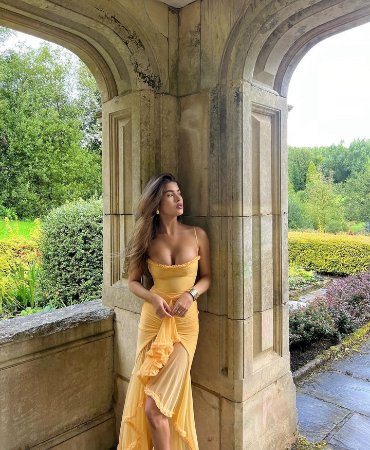 Fauna - Rüschen-Rüschenschwanz-Party-Kleid