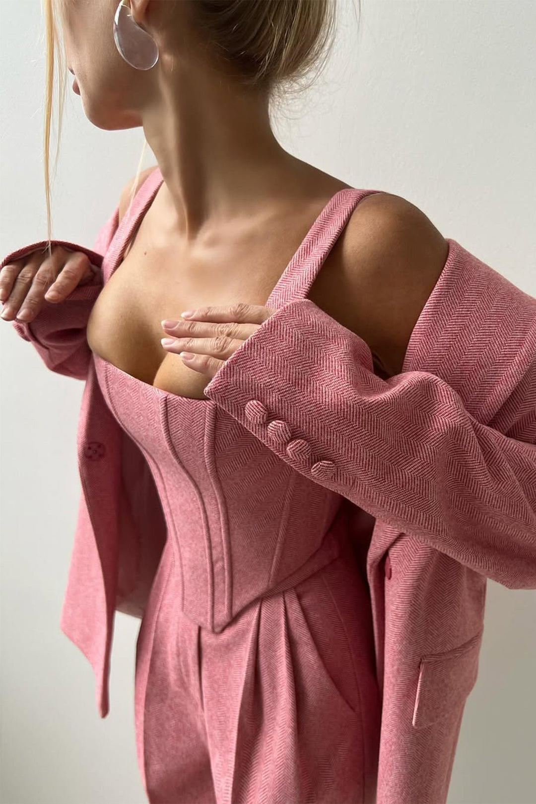 Dolce™ - Drei-Teile-Set mit Doppelreiher-Blazer