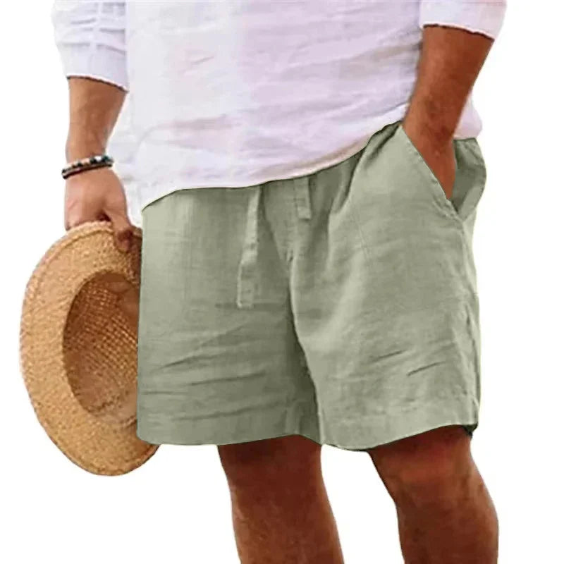 Fabiano - Leinen Strandshorts