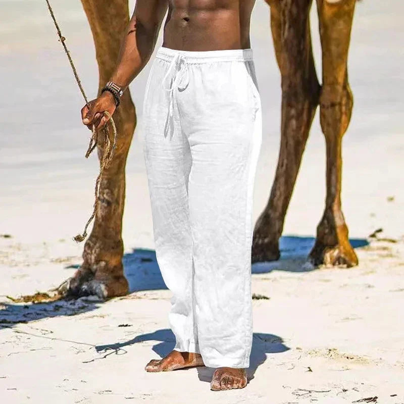 Jamal - Küsten-Leinenhosen