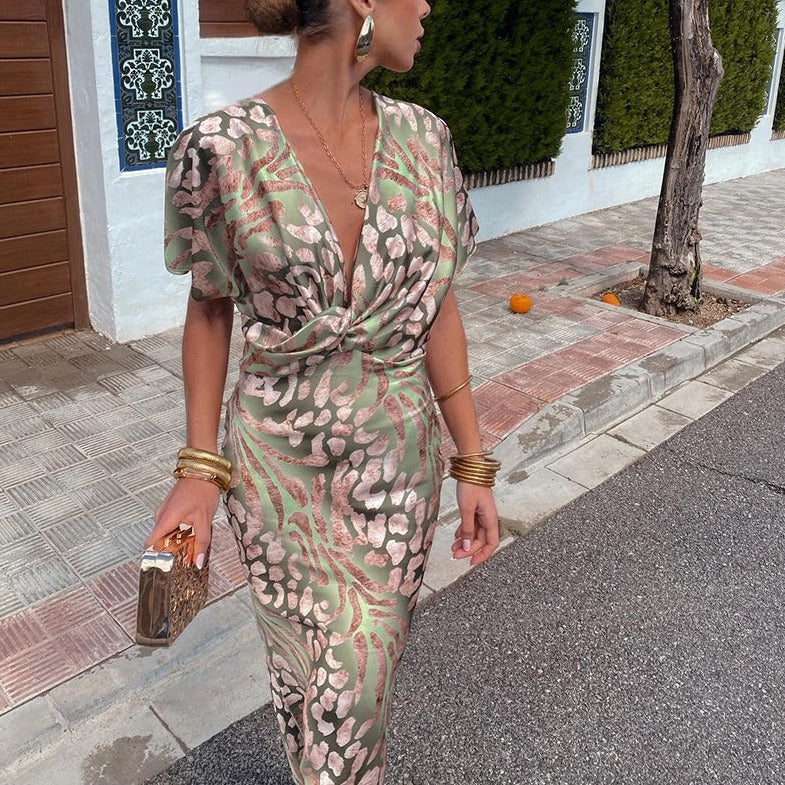 Cecily - Maxikleid aus luxuriösem Samt