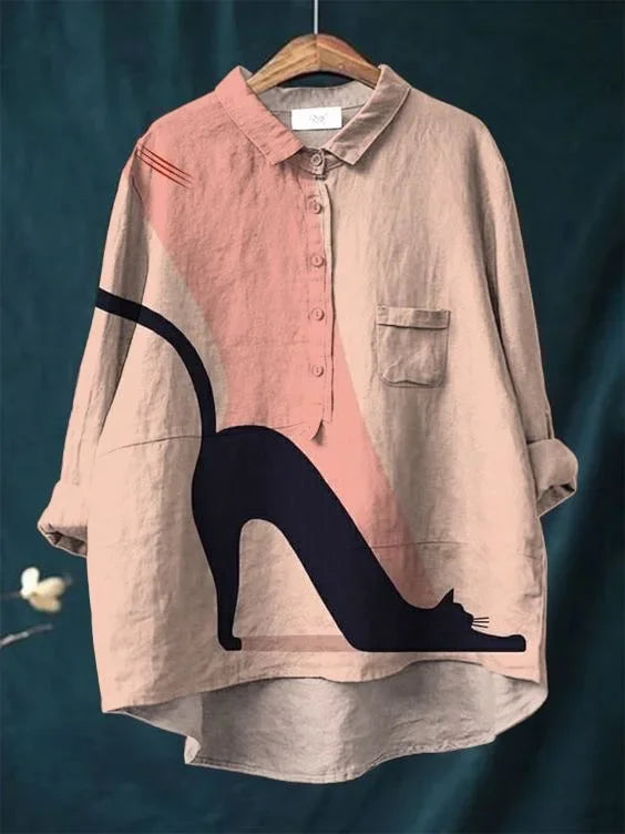 Uluru™ - Katzenkunst T-Shirt