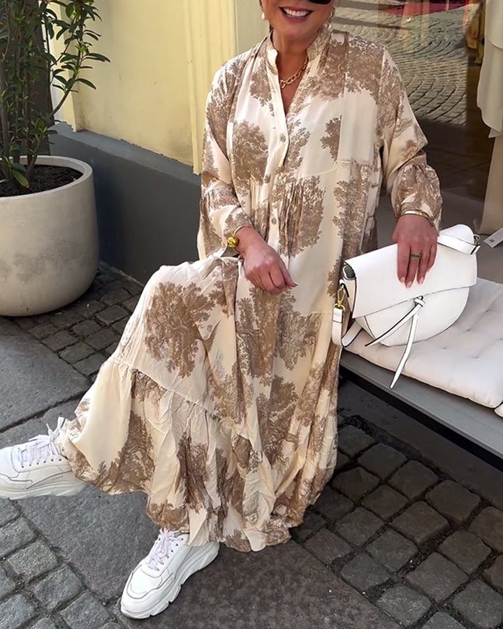 Diana™ - Bequemes Patchwork-Maxikleid