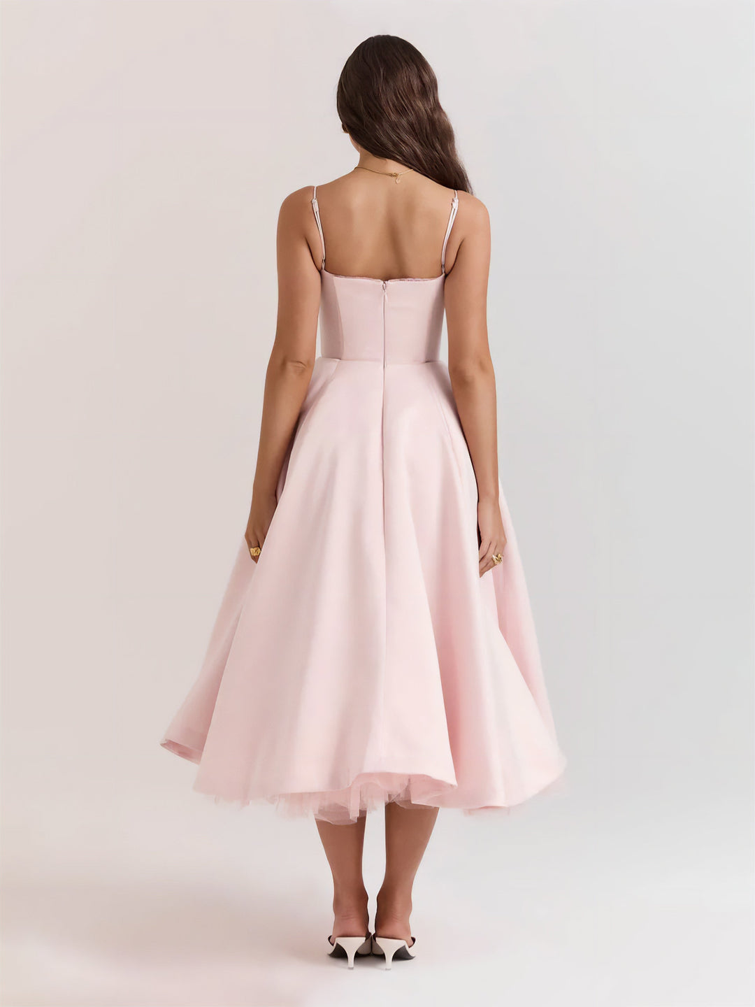 Ophira™ - Elegantes Korsett-Midi-Kleid