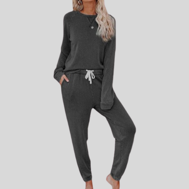 Josie™ - Lässiges Langarm- und Sweatpants-Set
