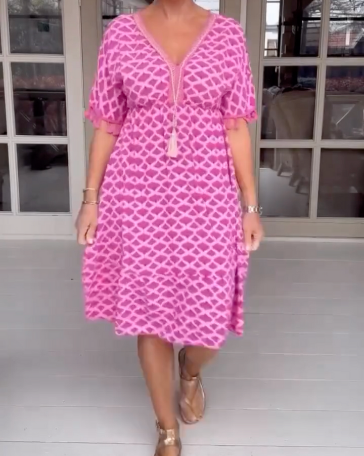 Tina™ - Bedrucktes Freizeitkleid