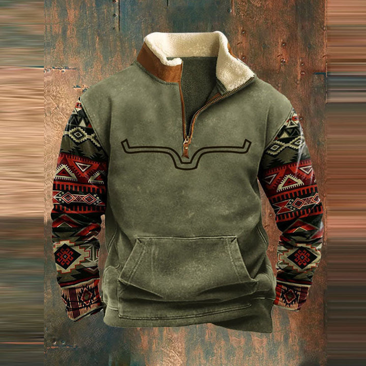 Fred™ - Wärmender Pullover mit Reißverschluss