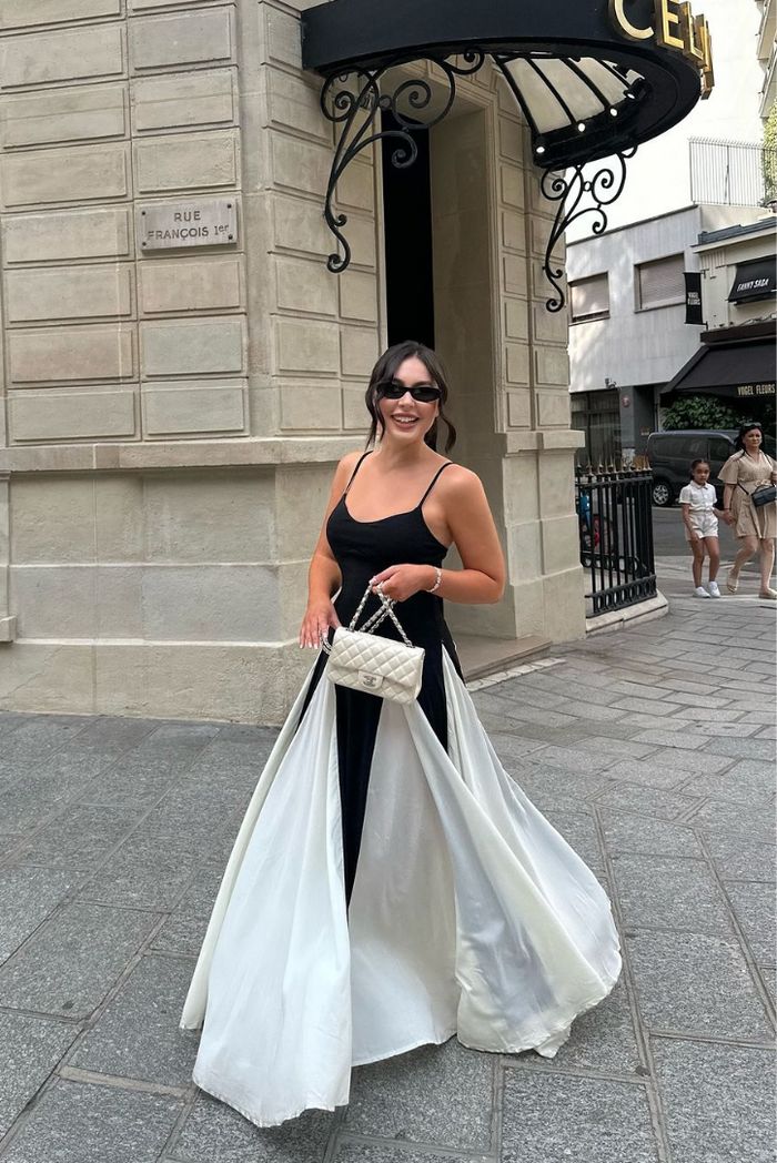 Eliana | Maxikleid mit Paneelen