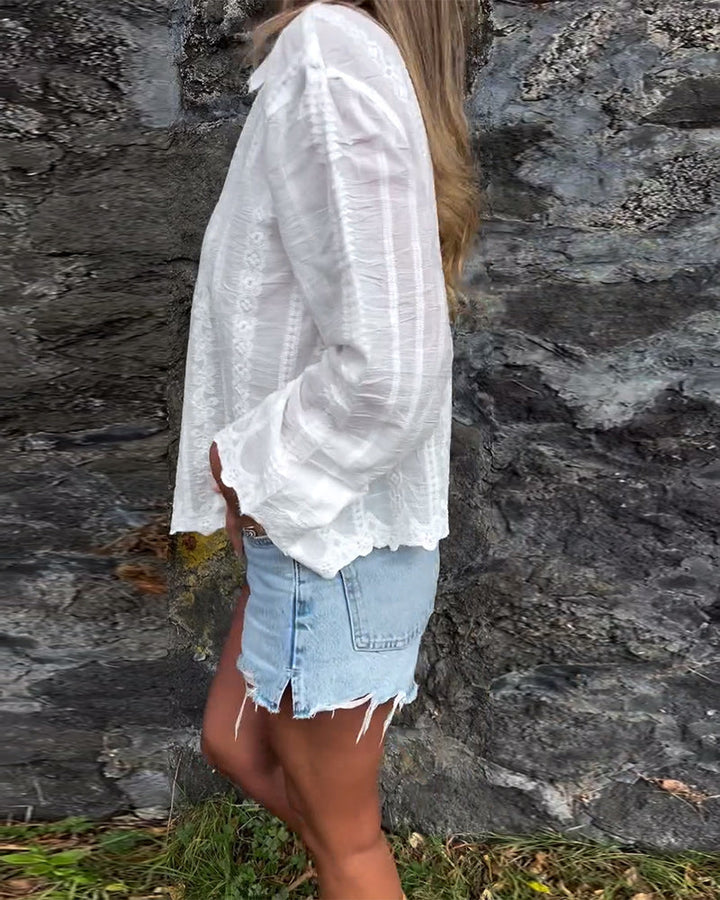 Kathlyn™ - Knopf-Poloshirt