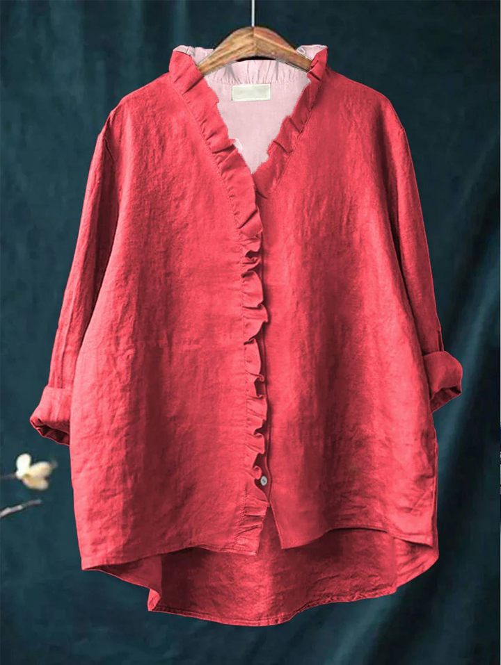 Veronica™ - Premium Rüschenshirt