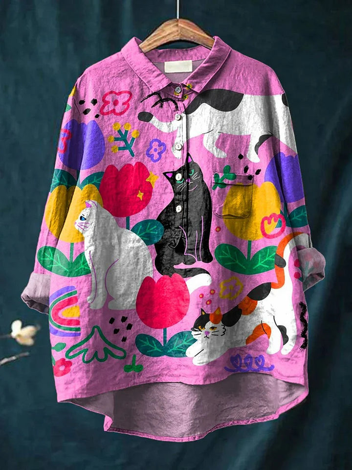 Uluru™ - Katzenkunst T-Shirt