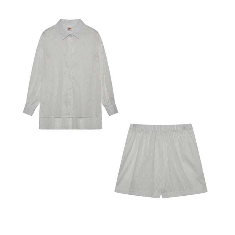 Maud | Schickes Shirt & Shorts Set