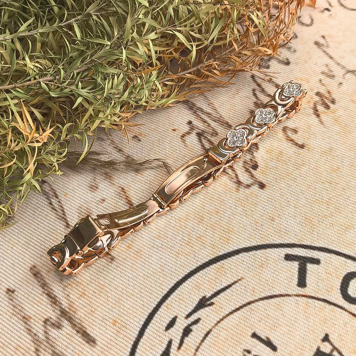 Aurelia™ – Elegantes Magnetisches Kupferarmband