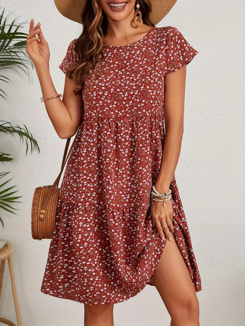 Valeria™ | Vintage-Seiden-Abendkleid