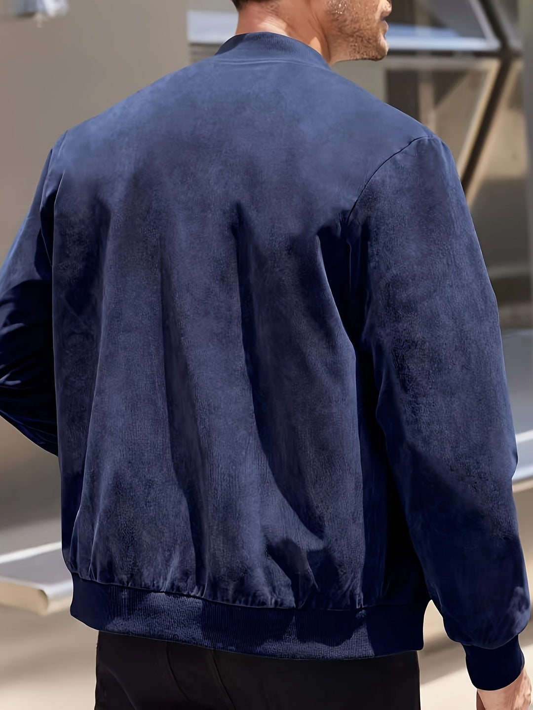 Dex™ - Klassische Wildleder-Zipperjacke