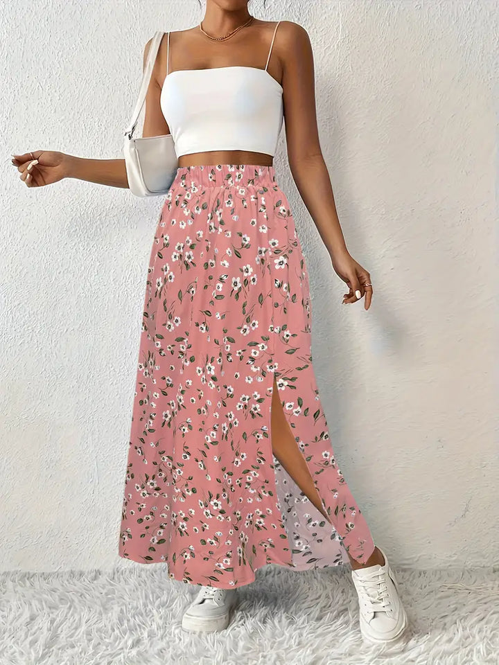 Paige™ - Floral Print Maxi Rock
