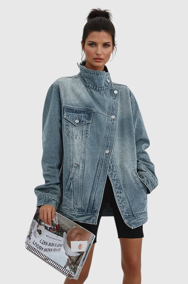 Bella™ - Künstlerische Jeansjacke