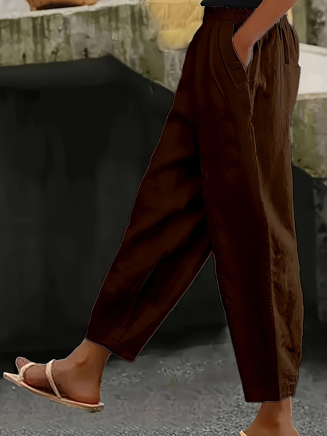 Rachel™ - Bequeme Capri mit elastischem Bund