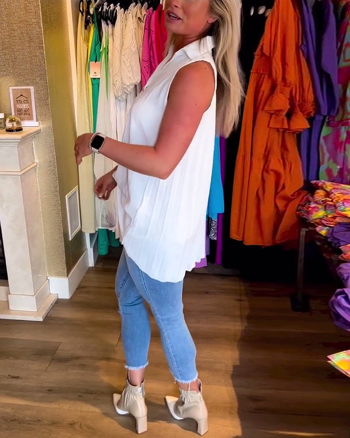 Alana™ - Zeitloses Rüschenloses Top