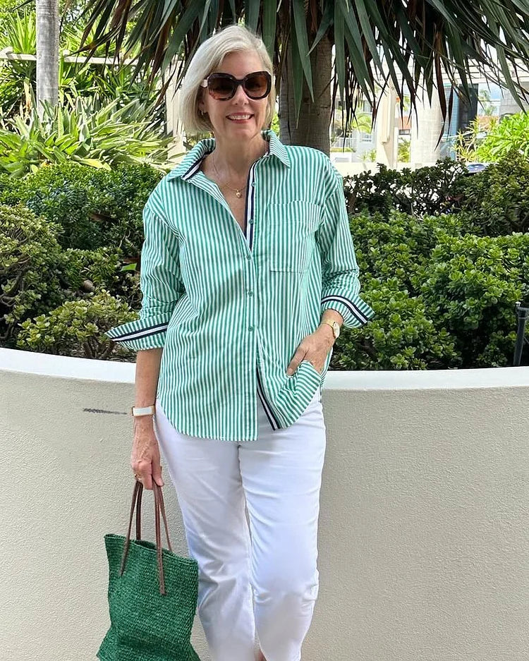 Teri™ - Gestreiftes Hemd