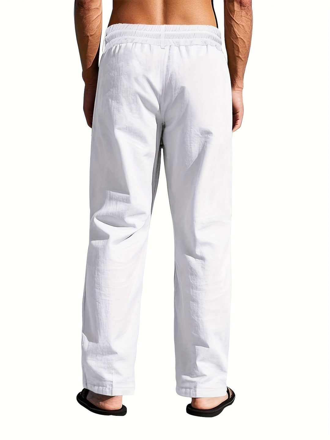 Larry - Linen Drawstring Pants