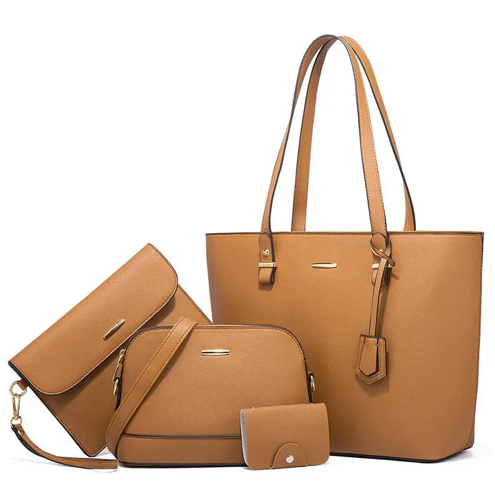 3-teilige Handtasche & Schultertaschen-Set