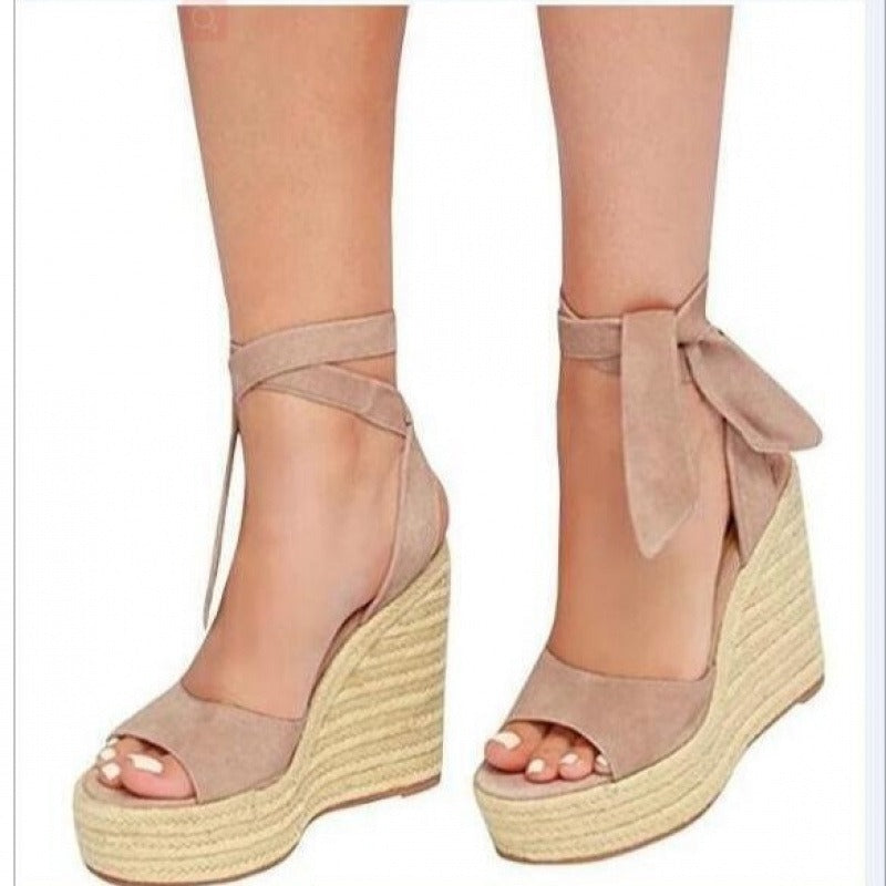 Serena™ - Elegante Espadrille Wedges