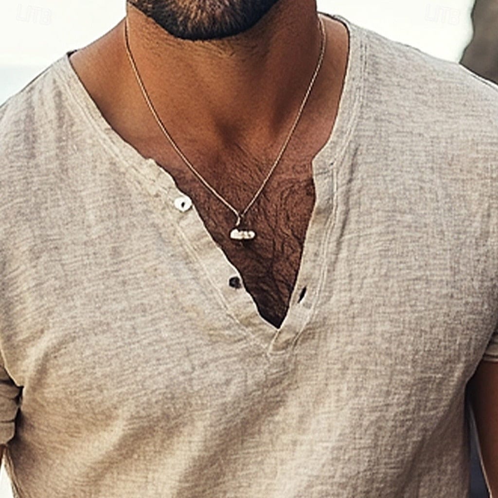 Frank™ – Lässiges Leinenhemd