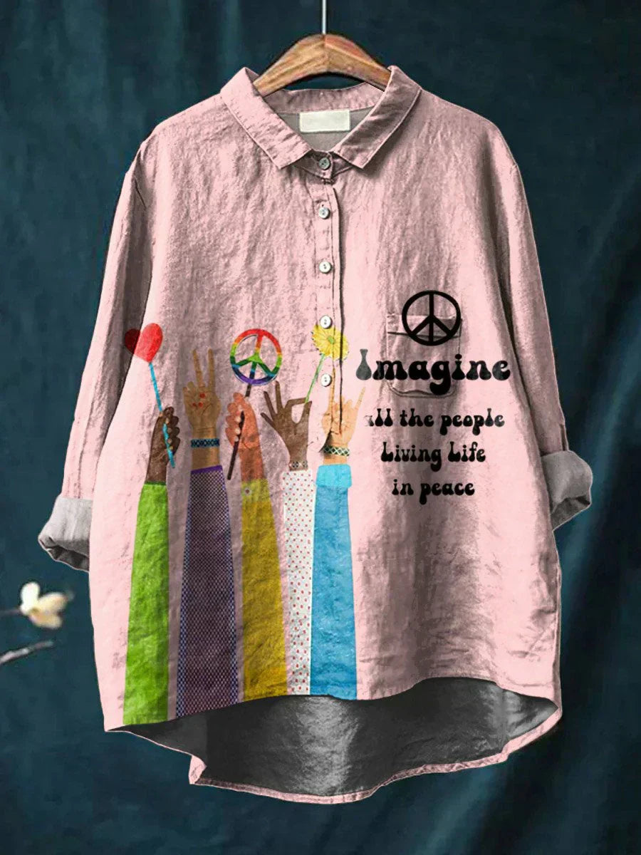 Hippie™ - Friedenskunst T-Shirt