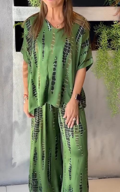 Marie™ - Lässiges Bedrucktes Set