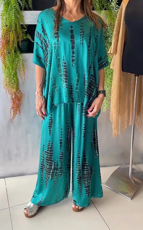 Marie™ - Lässiges Bedrucktes Set