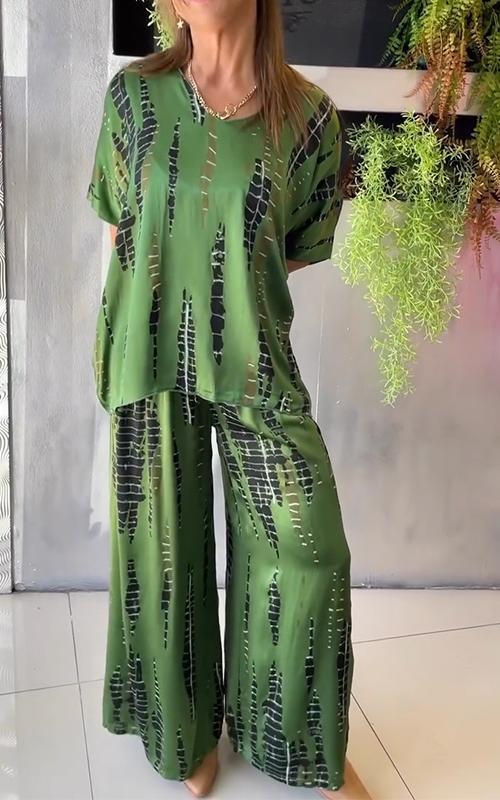 Marie™ - Lässiges Bedrucktes Set