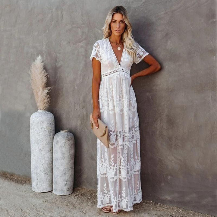Aniek™ - Maxi Spitzen Ibiza Kleid