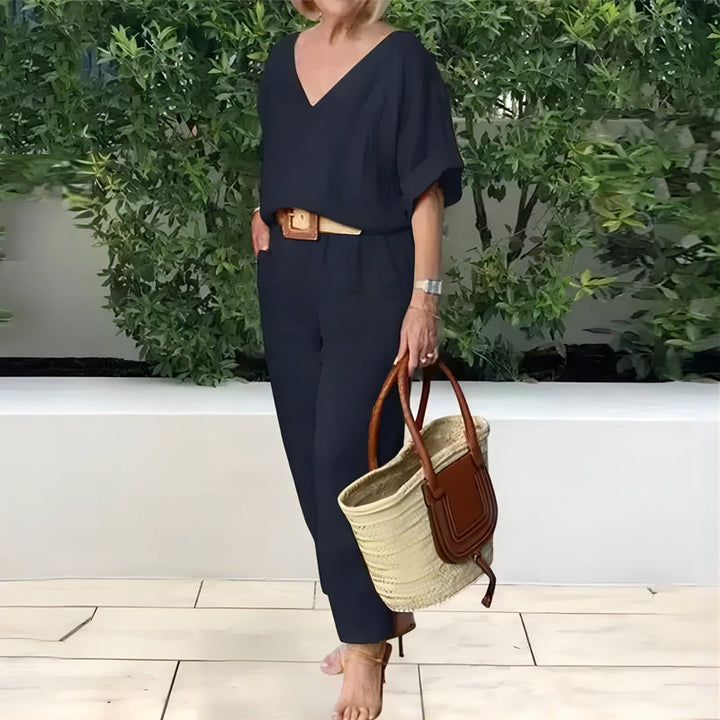 Claire | Luxe Entspanntes Zweiteiliges Outfit